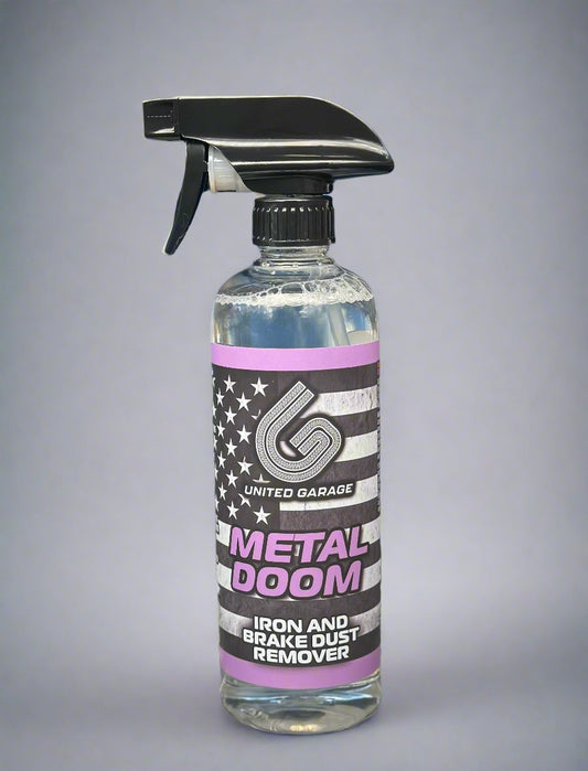 Metal DOOM Iron & Brake Dust Remover 16 oz. Bottle