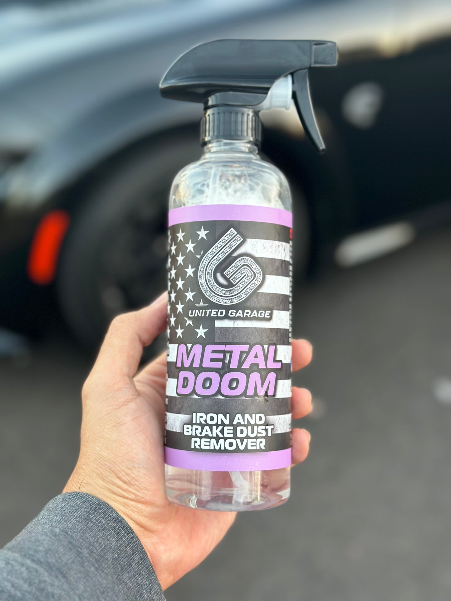 Metal DOOM Iron & Brake Dust Remover 16 oz. Bottle